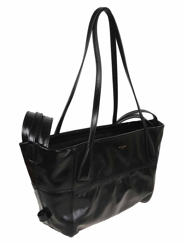Balmain: totes bags online - Zipped Tote Sm