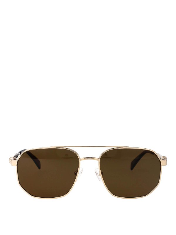 ALEXANDER MCQUEEN: Gafas de sol - Gafas De Sol - Dorado