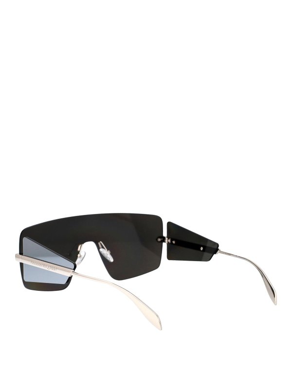 サングラス - 銀 shop online: ALEXANDER MCQUEEN