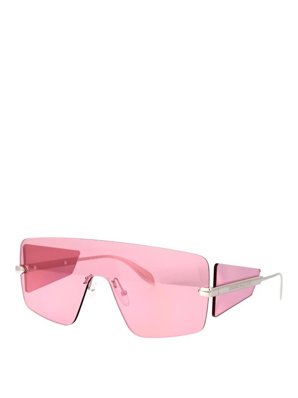 ALEXANDER MCQUEEN: Gafas de sol online - Gafas De Sol - Plata