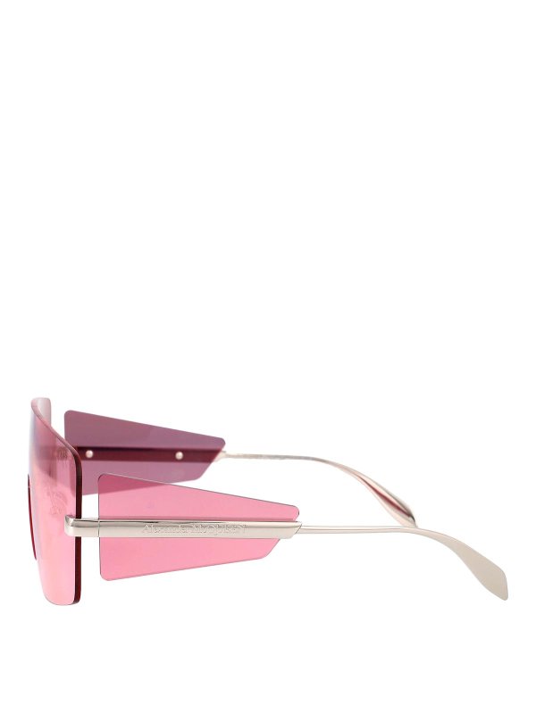 The Best Shops ALEXANDER MCQUEEN: Gafas de sol - Gafas De Sol - Plata