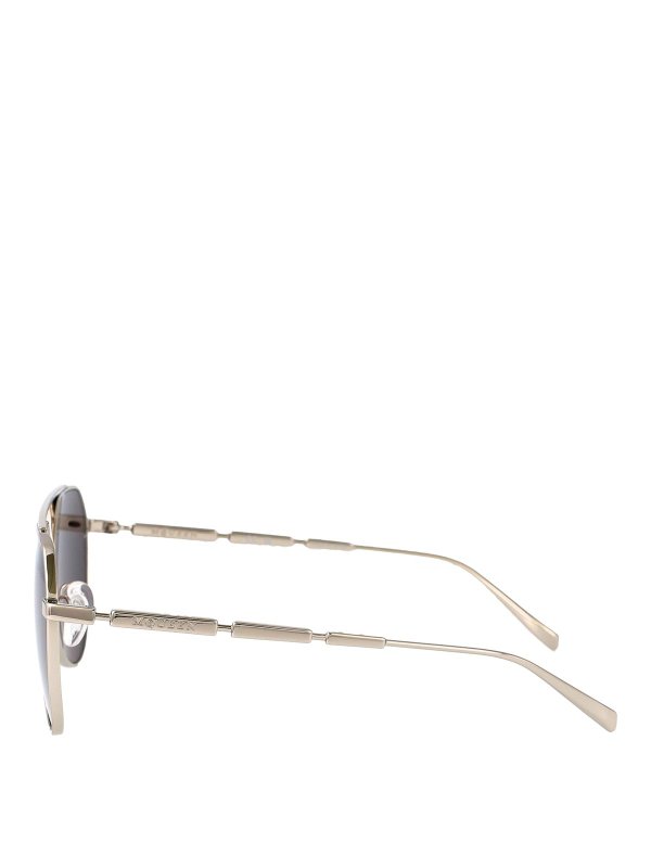 The Best Shops ALEXANDER MCQUEEN: Sonnenbrillen - Sonnenbrille - Silber