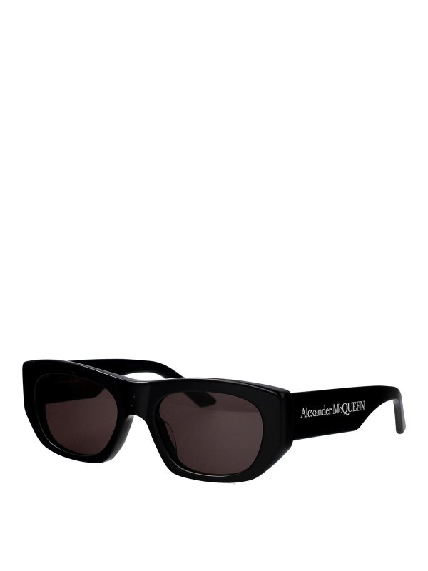 ALEXANDER MCQUEEN: Lunettes de soleil online - Lunettes De Soleil - Noir