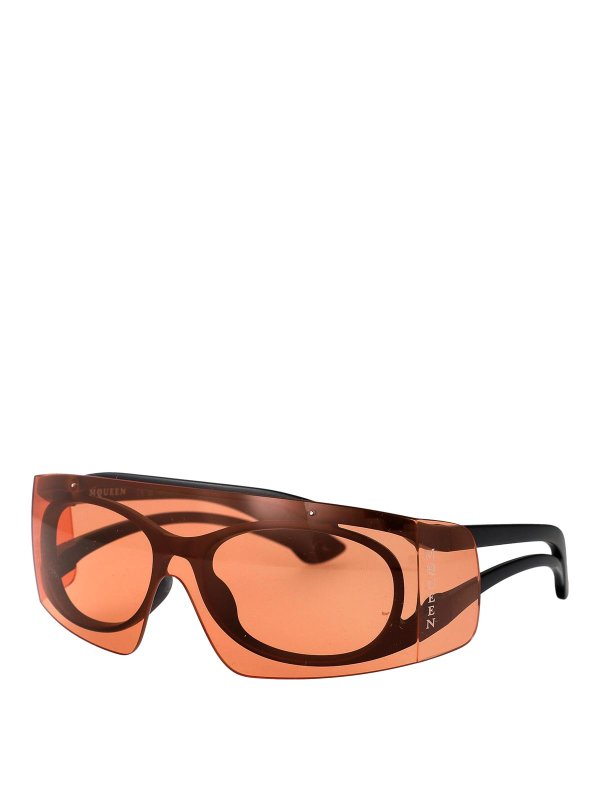 ALEXANDER MCQUEEN: サングラス online - サングラス - 黒