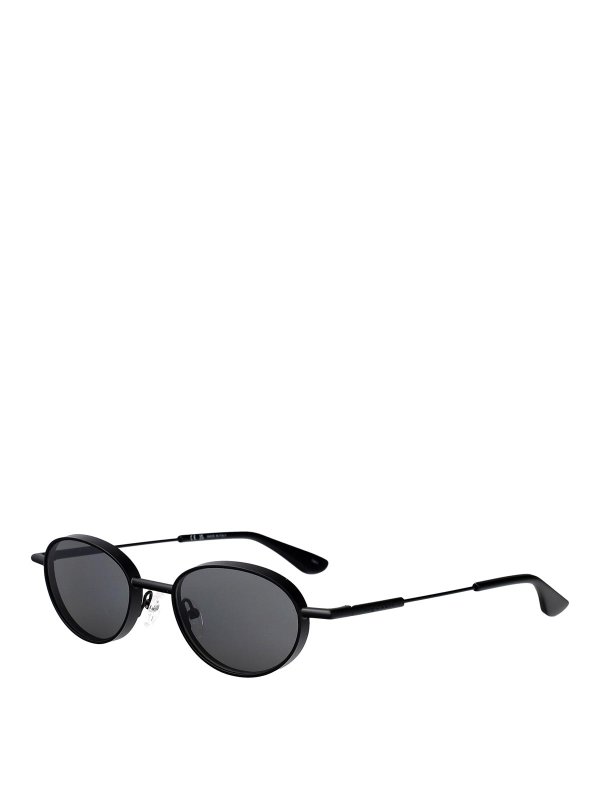 ALEXANDER MCQUEEN: Lunettes de soleil online - Lunettes De Soleil - Noir
