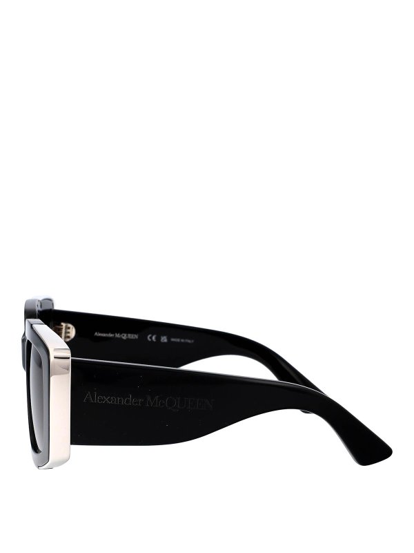 The Best Shops ALEXANDER MCQUEEN: Gafas de sol - Gafas De Sol - Negro