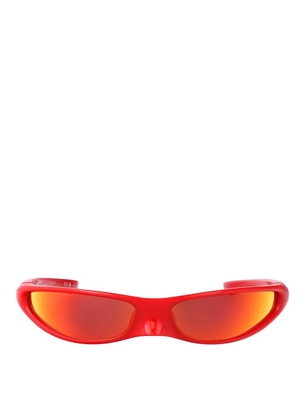 BALENCIAGA: Gafas de sol - Gafas De Sol - Rojo