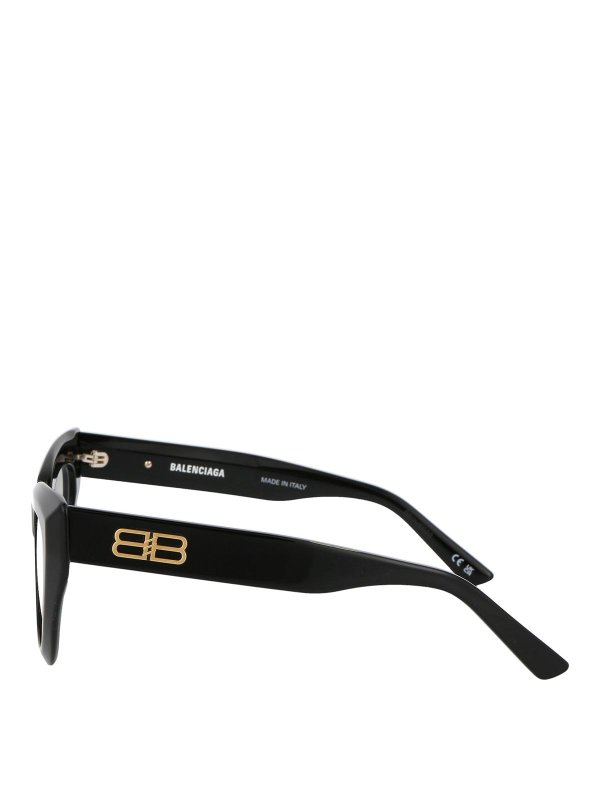 The Best Shops BALENCIAGA: Brillen - Brillen - Schwarz