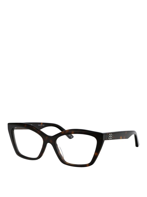 BALENCIAGA: Lunettes online - Lunettes - Marron