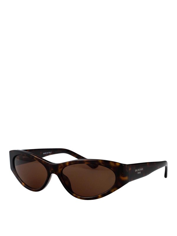 BALENCIAGA: Sonnenbrillen online - Sonnenbrille - Braun