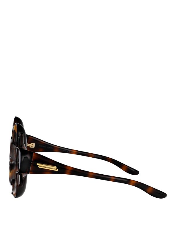 The Best Shops BOTTEGA VENETA: Lunettes de soleil - Lunettes De Soleil - Marron