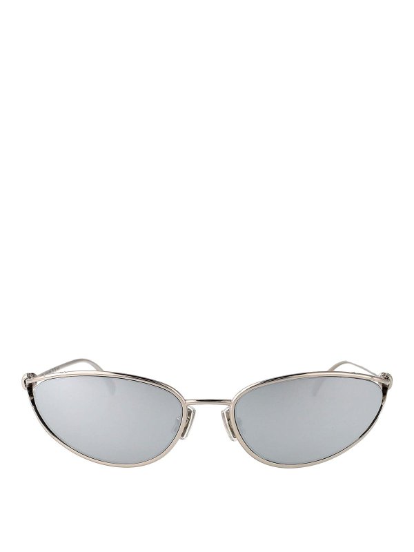 BOTTEGA VENETA: Gafas de sol - Gafas De Sol - Plata