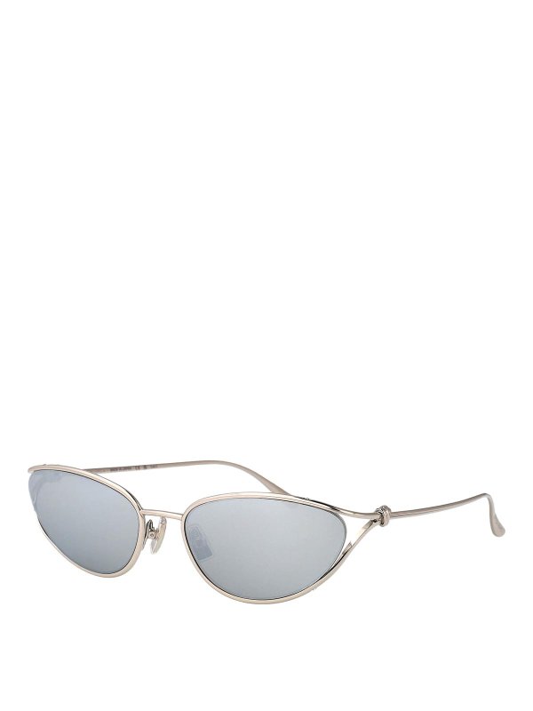 BOTTEGA VENETA: Gafas de sol online - Gafas De Sol - Plata