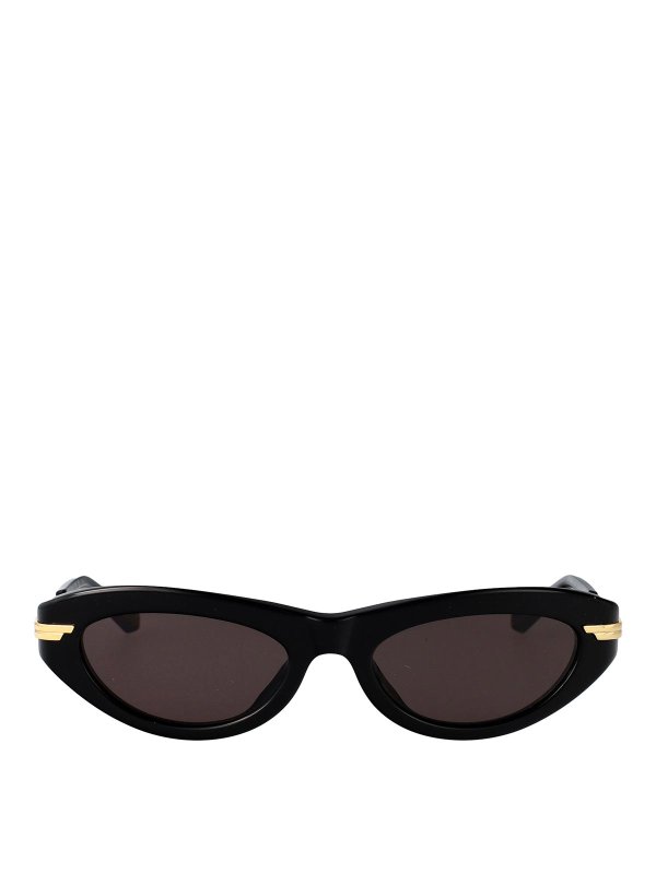 BOTTEGA VENETA: サングラス - サングラス - 黒