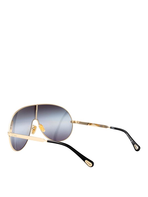 Lunettes De Soleil - Or shop online: CHLOE