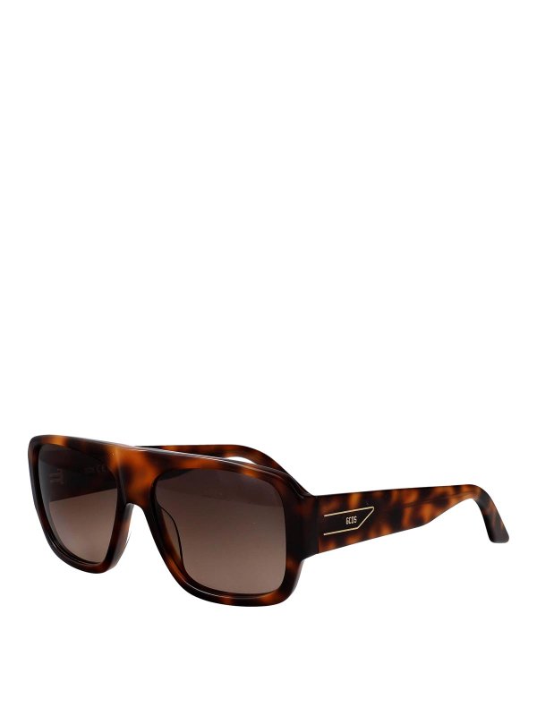 GCDS: サングラス online - サングラス - ブラウン