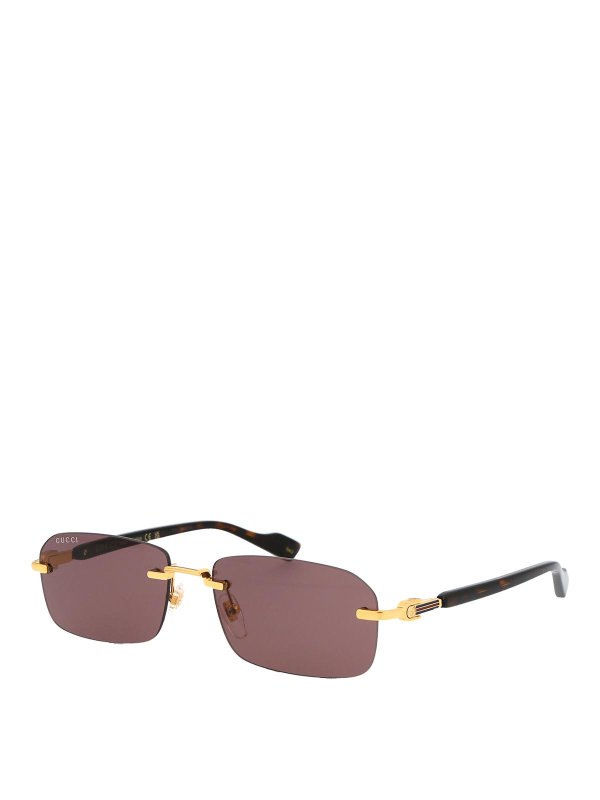 GUCCI: Sonnenbrillen online - Sonnenbrille - Gold