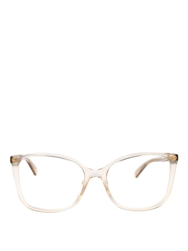 GUCCI: Brillen - Brillen - Gelb