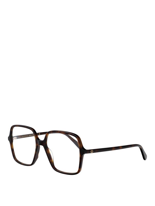 GUCCI: Lunettes online - Lunettes - Marron