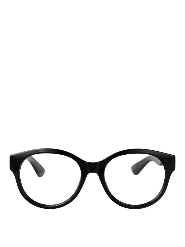 GUCCI: Brillen - Brillen - Schwarz