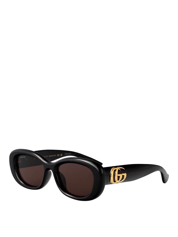 GUCCI: Lunettes de soleil online - Lunettes De Soleil - Marron