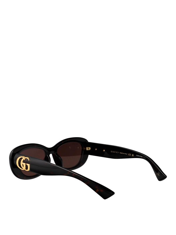 Lunettes De Soleil - Marron shop online: GUCCI