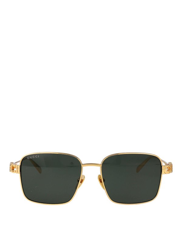 GUCCI: Sonnenbrillen - Sonnenbrille - Gold