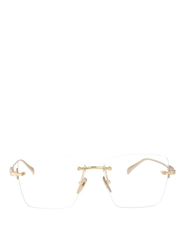 GUCCI: 眼鏡 - 眼鏡 - 金