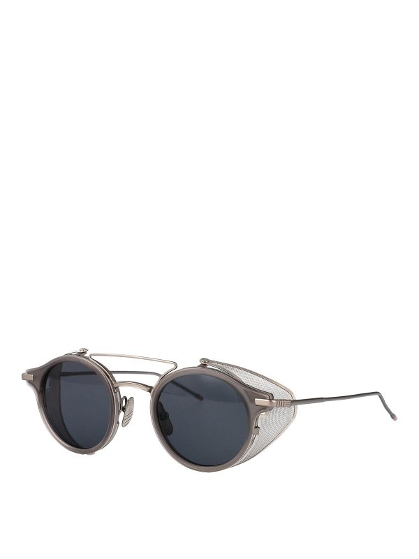THOM BROWNE: Lunettes de soleil online - Lunettes De Soleil - Gris