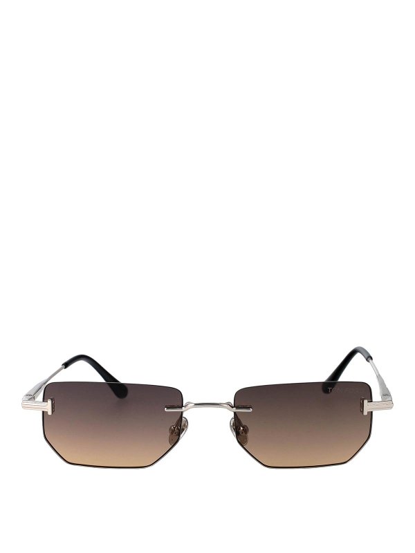 TOM FORD: Lunettes de soleil - Lunettes De Soleil - Gris