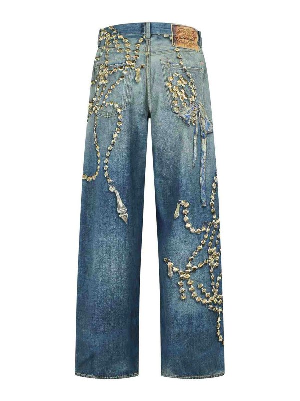 Acne Studios: Straight Leg Jeans online - Straight Leg Jeans - Blau