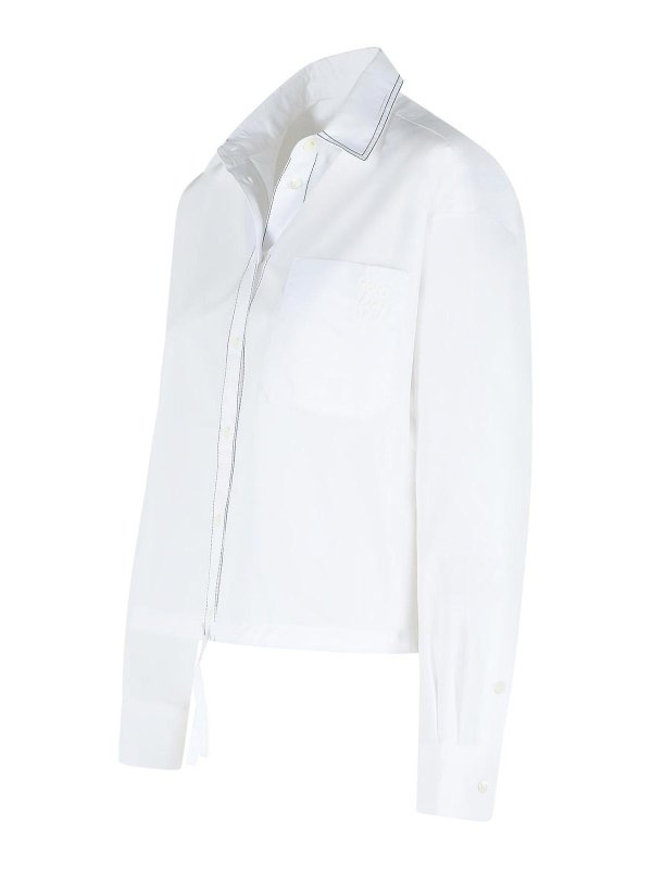 The Best Shops Marni: shirts - White Cotton Shirt