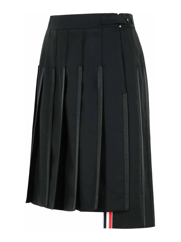 The Best Shops THOM BROWNE: Miniröcke - Minirock - Schwarz