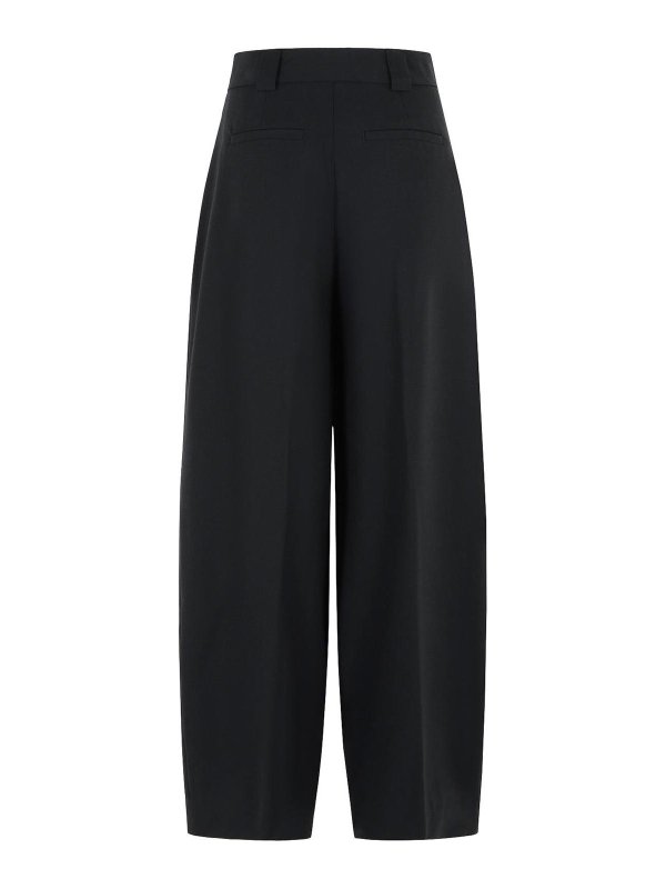CLOSED: casual trousers online - Wendlyn Black Virgin Wool Blend Pants