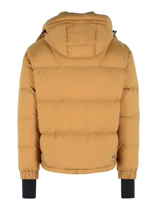 MONCLER: Chaquetas y Chaquetones acolchados online - Water Repellent Look - Marrón