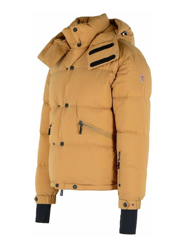 The Best Shops MONCLER: Chaquetas y Chaquetones acolchados - Water Repellent Look - Marrón