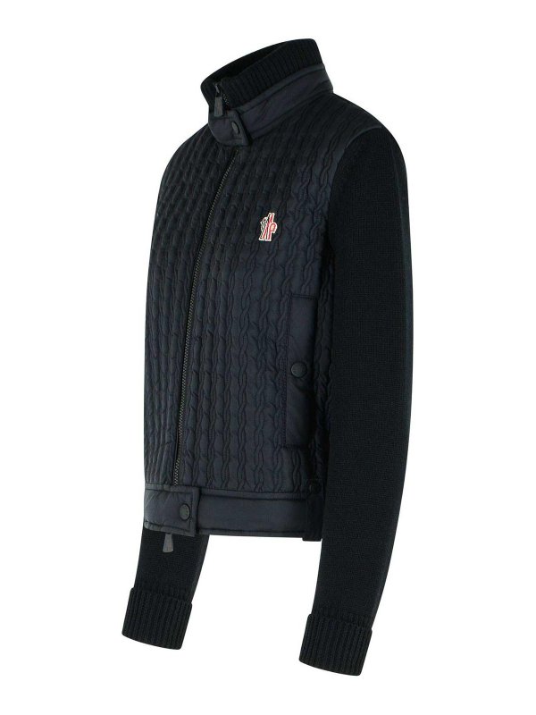 The Best Shops MONCLER: Cardigans - Cardigan - Noir