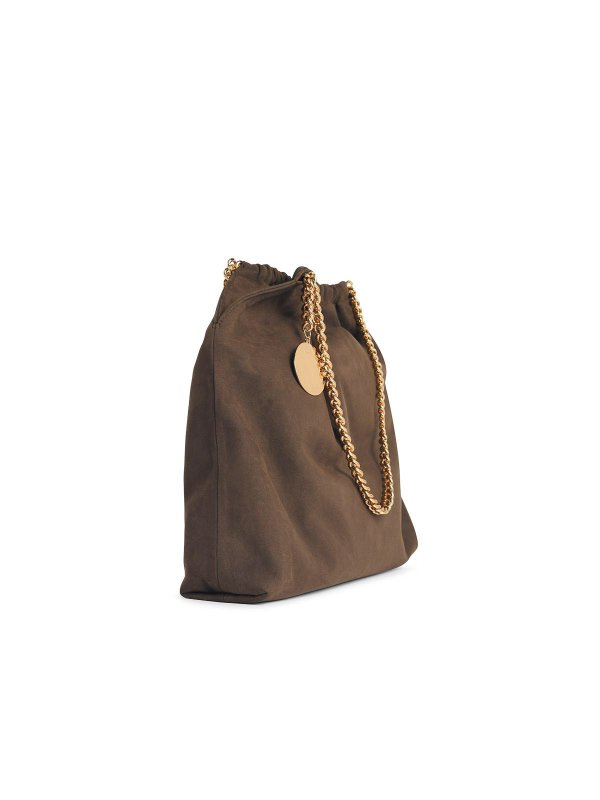 STELLA McCARTNEY: Bolsos de hombro online - Bolsa De Hombro - Alter Suede Moka