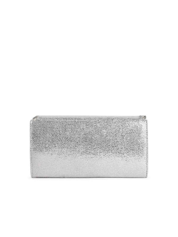 The Best Shops STELLA McCARTNEY: cross body bags - Falabella Silver  Crossbody Chain Wallet