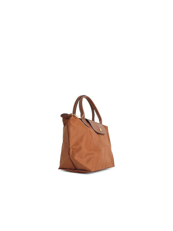 LONGCHAMP: Sacs bandoulière online - S Le Pliage Original - Marron