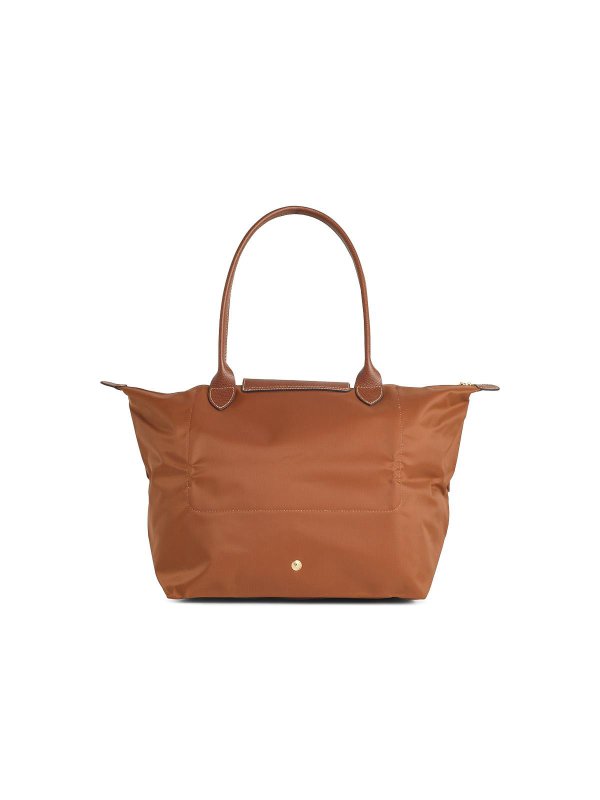 The Best Shops LONGCHAMP: shoulder bags - L Le Pliage Original Cognac Tela Shoulder Bag