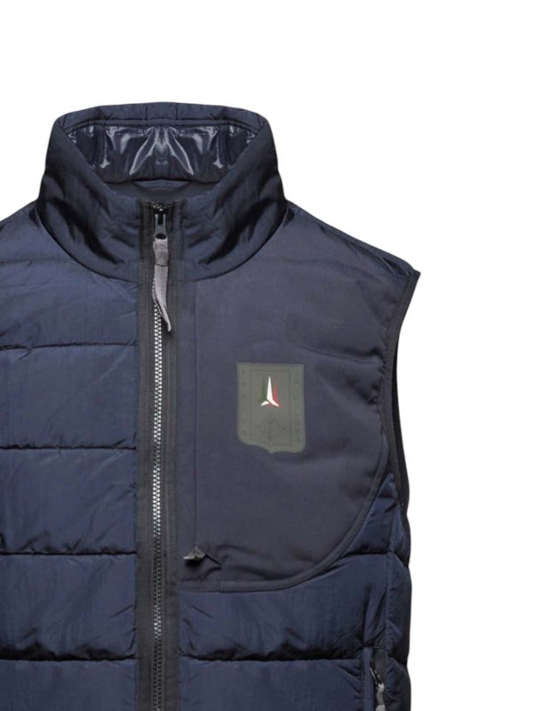 AERONAUTICA MILITARE: ベスト＆チョッキ online - ウェストコート/ジレ - ブルー