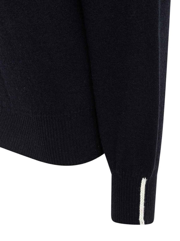 The Best Shops ALPHA STUDIO: Suéteres con cuello pico - Suéter Cuello Redondo - Azul