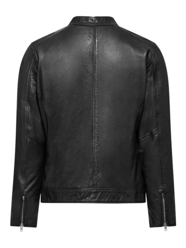 The Best Shops BOMBOOGIE: leather jacket - Leather Jacket
