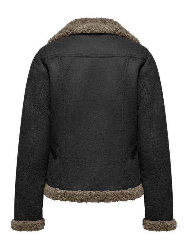 The Best Shops BOMBOOGIE: Pelz und Shearling - Pelz - Schwarz