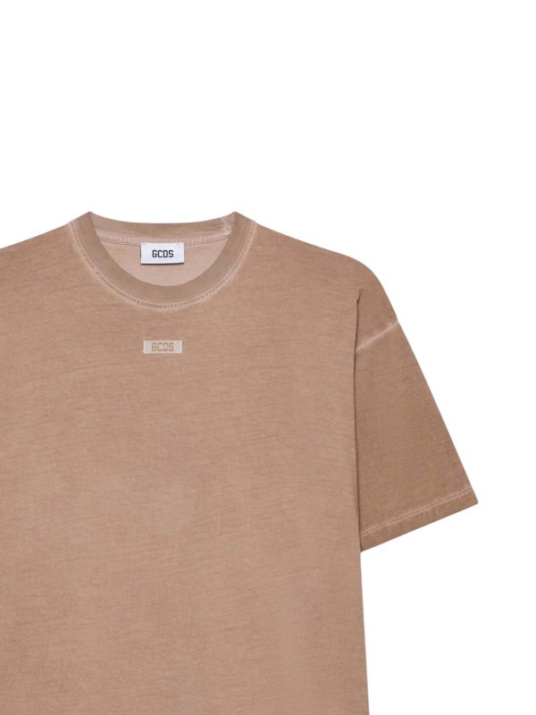 GCDS: Camisetas online - Camiseta - Beis