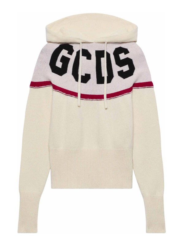 GCDS: Sweatshirts & Pulls - Sweat-Shirts - Gris