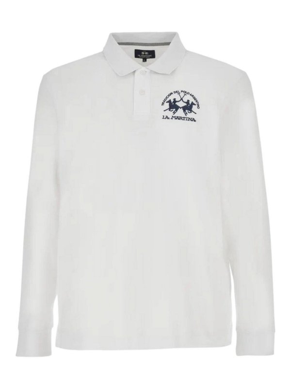 LA MARTINA: ポロシャツ - ポロシャツ - 白
