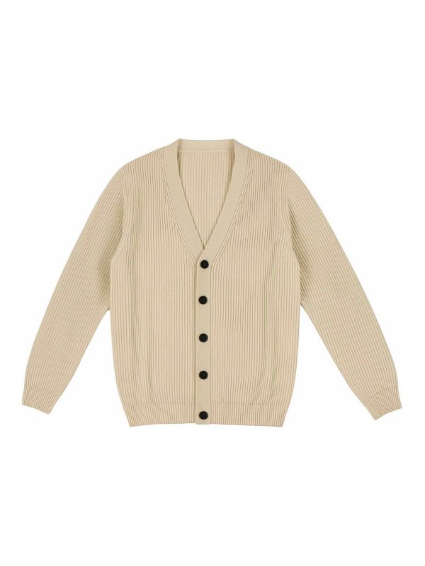 MC2 SAINT BARTH: Cardigans - Cardigan - Beige