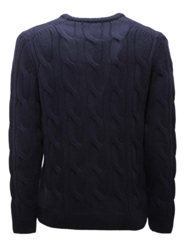 MC2 SAINT BARTH: Suéteres con cuello pico online - Suéter Cuello Redondo - Azul